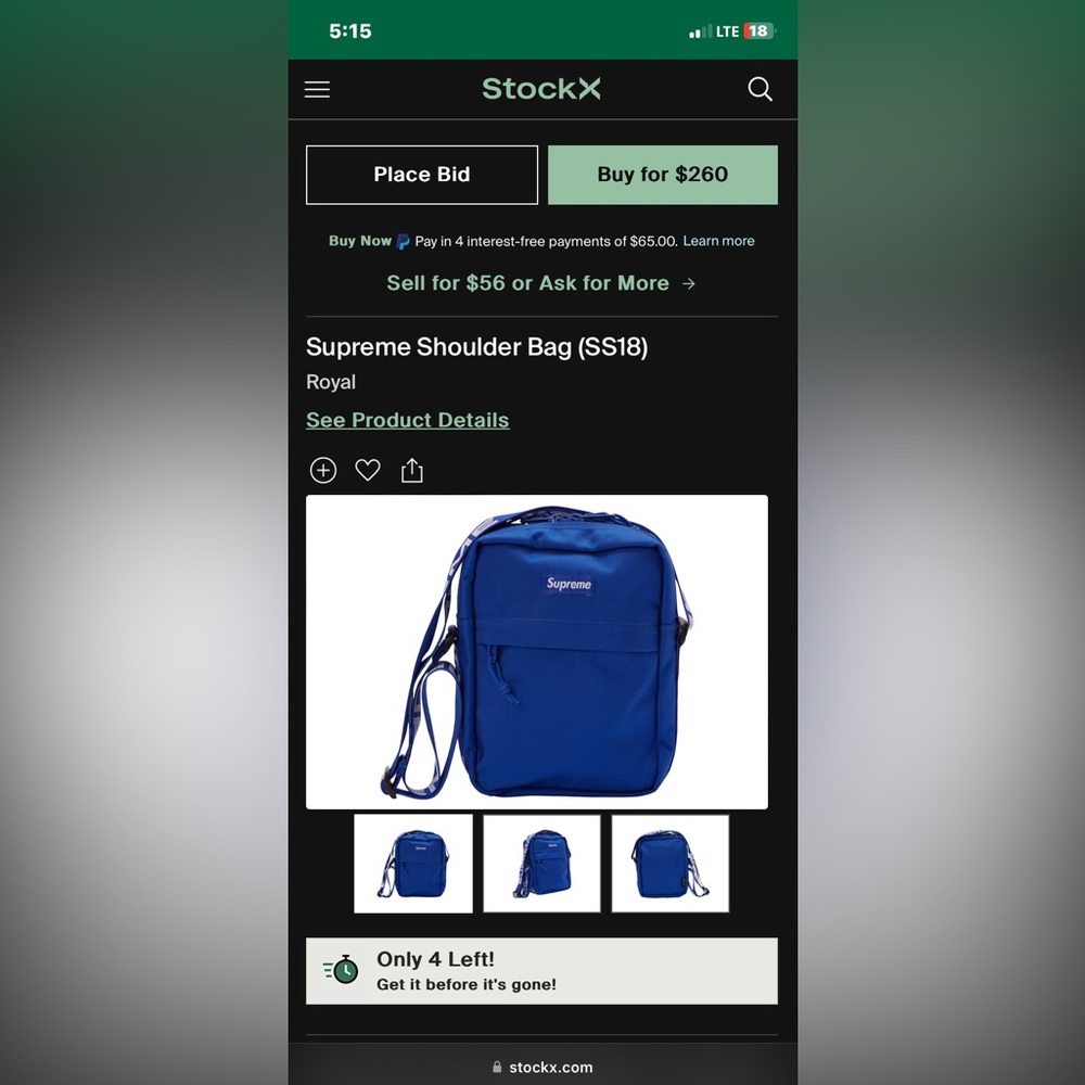 Supreme bag 100% authentic